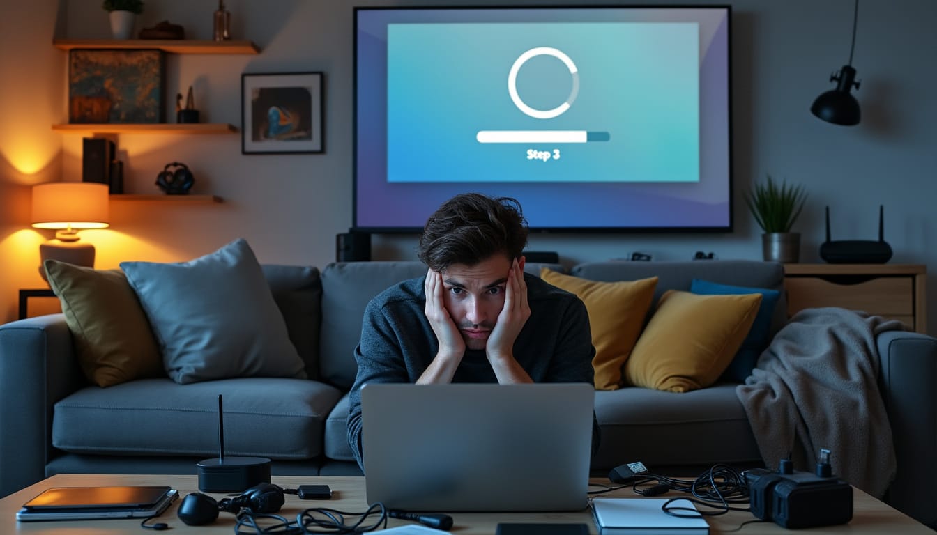 freebox bloquee sur etape 2