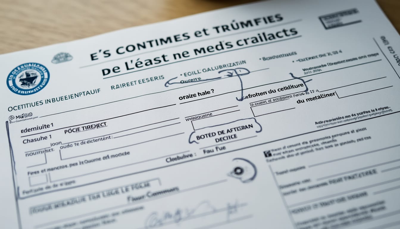 découvrez les conséquences possibles d'un arrêt de travail mal rempli et obtenez des conseils pratiques pour corriger les erreurs afin d'assurer vos droits et éviter des complications administratives.