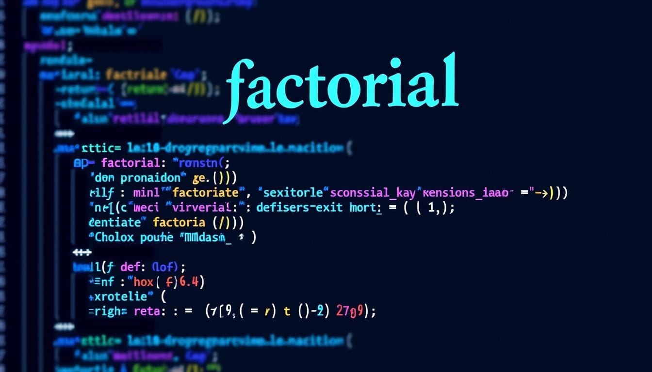 découvrez comment calculer une factorielle en python en utilisant les méthodes itérative et récursive, avec des explications claires et des exemples de code.