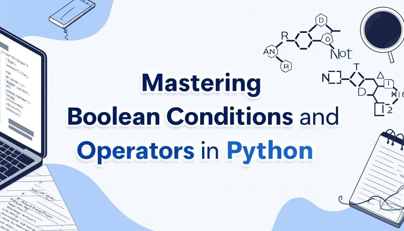 découvrez comment maîtriser les conditions en python et exploiter au mieux les opérateurs booléens pour écrire des programmes plus efficaces et intelligents. guide simple et exemples pratiques inclus.