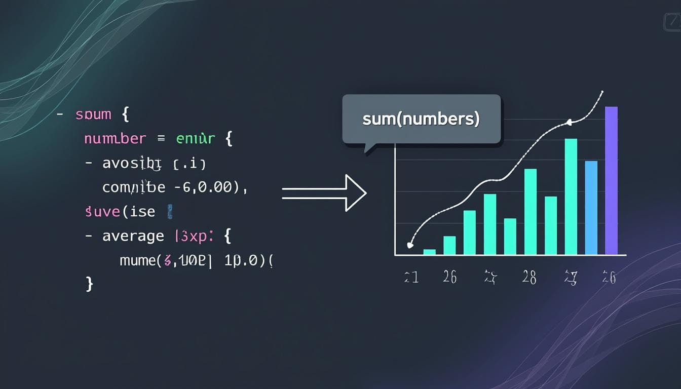 découvrez comment utiliser les fonctions sum() et d'autres méthodes en python pour calculer facilement des sommes et moyennes, ainsi que des statistiques simples pour vos données.