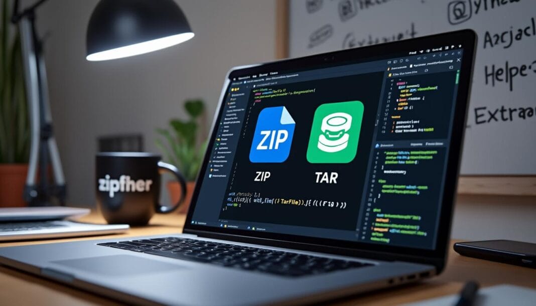 Manipuler ZIP et TAR en Python : Guide pratique