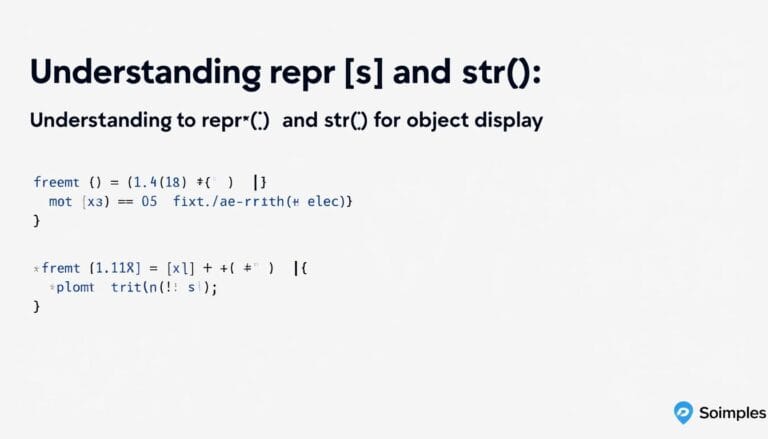 Maîtriser repr() et str() pour afficher les objets en Python